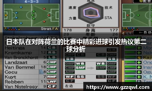 日本队在对阵荷兰的比赛中精彩进球引发热议第二球分析